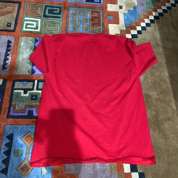 Arizona Cardinals Stand For The Flag Kneel For The Cross S/S Tee Large Hanes - Picture 8 of 9